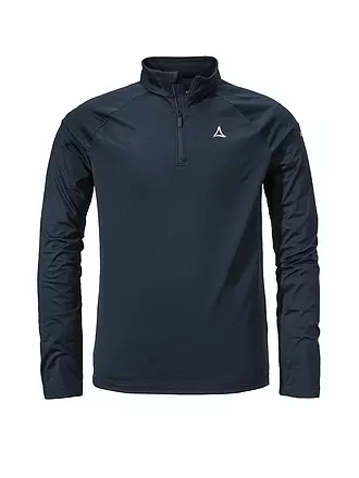 SCHÖFFEL | Zipshirt funzionale da uomo Lenggries M | dunkelblau